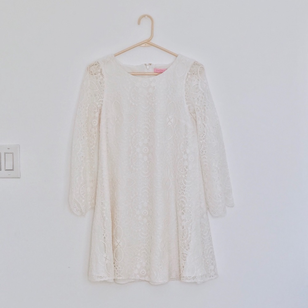 Lily Pulitzer Sleeved lace dress